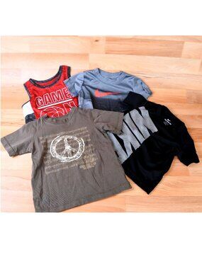 4 Short sleeve/tank shirts 2T (2 Nike- 1 Swish Sports-1 Kenneth Cole)